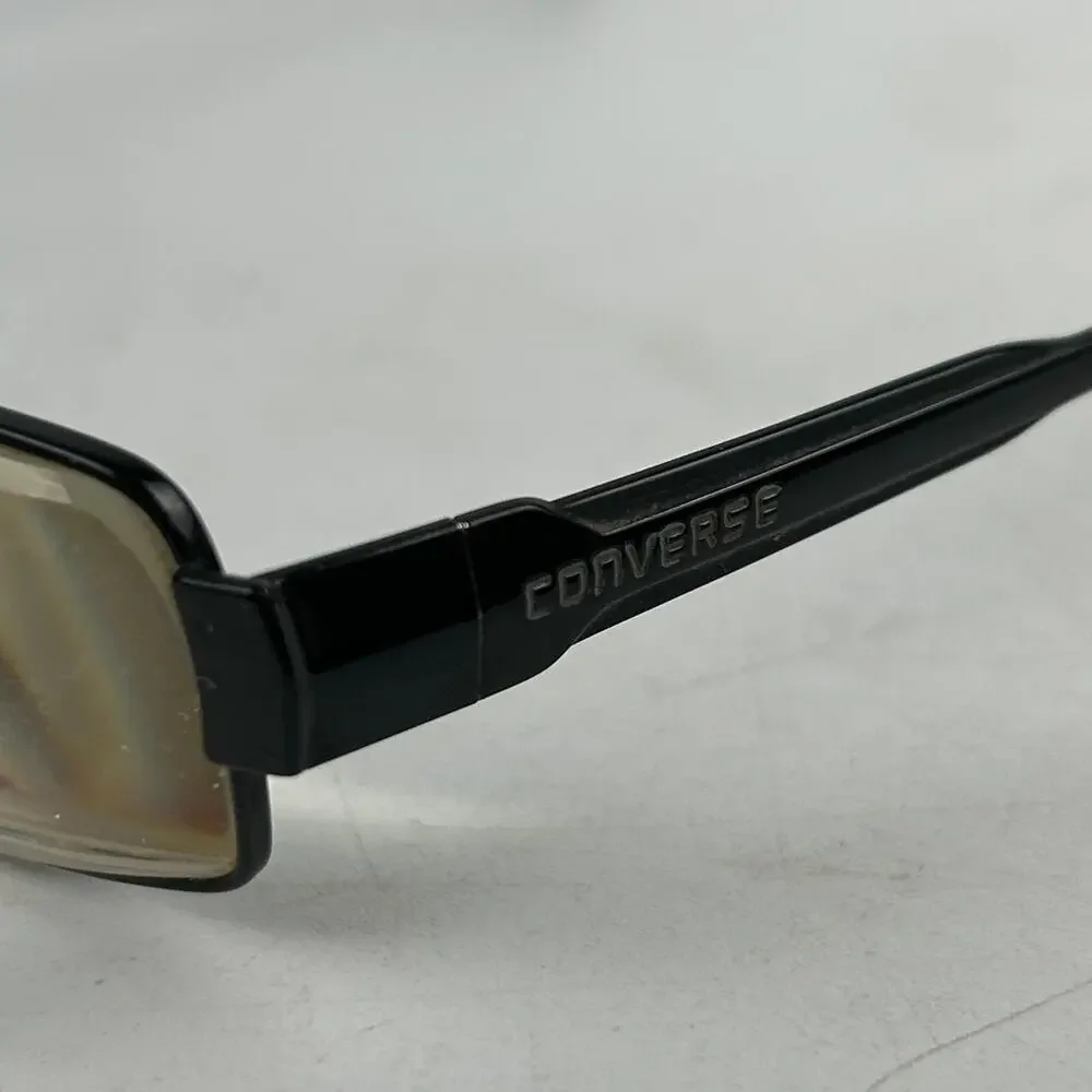 Converse Envision Eyeglasses Women's Black Plastic Round Full Rim‎ 53 18 135
